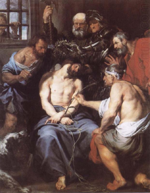 Crowning with Thorns, Anthony Van Dyck